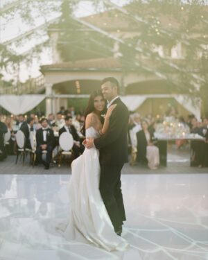 Kirstin Maldonado Instagram - Still reeling and playing catch up from literally the best day of my life. To be surrounded by all our loved ones, family and friends, that came and journeyed to Texas to be with us was a dream come true … and speaking OF! SO WAS THIS HELL OF A PARTY!!

To @orangeblossomspecialevents, to ALL our vendors, thank you thank you thank you for making this important day so incredibly special, for listening to me when I say “I think the flowers should be neutral but look like golden hour is touching them,” (WHICH @bowsandarrowsflowers NAILED) to incorporating all things that are special to @hausdo and me (our dogs, little EDC moment, etc), and to be willing to collaborate and bring in your own expertise to make this truly the most fun and exciting thing to plan ever!!! Ben and I are having withdrawals from how perfect everything was and from all those memories shared with our favorite people in the world 🥹🥹

It was truly an honor to have all of you a part of my wedding. I am such a big fan of your work, your attention to detail, and your artistry. 

And speaking of artistry - these photos!? @dueyphoto is an absolute queen. So timeless. So romantic. I can’t wait to see the rest and you know I truly fangirl. But I feel this about all of you guys listed below 🥹

This was so much fcking fun ❤️ THANK YOU!! IM A WIFE!!! LETSSS GOOOOO~

Planning @orangeblossomspecialevents 
Photo @dueyphoto 
Video @31films
Florals @bowsandarrowsflowers
Stationary   Wedding Weekend Paper Gorgeousness @inquisited
Bridal Glam @samiknighthair @anthonyhnguyenmakeup 
Dress @kimkassascouture @jaxonjamescouturebridal 
Nails @amirasallure
Wedding Bands   Jewelry @icerock_diamonds 
Wedding Prep @detoxbyrebecca @ontheglowtansdfw
Venue @dvinegracevineyard
First Dance @sleepingatlast 
Band @drywaterband
Wedding Party Glam @lipservicemakeup
Feature @people
Rentals @bellaacento @poshcouturerentals @marquee_rents
Cake @fancycakesbylauren
Fireworks @illuminationfireworks
Dress Prep @etoillyatelier