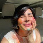 Kirti Kulhari Instagram - #happyholi everyone ❤️ adding a little colour to your life from mine 🫶