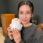 Ko Shibasaki Instagram - TBS『THE TIME』インタビューありがとうございました🪷 シマエナガちゃんと🦉 #時差投稿 #シマエナガ #丁寧なインタビューだった #ARIGATO