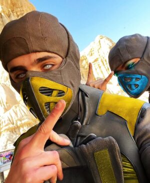 Kode Abdo Instagram - Tim and @Zendaya behind the scenes selfies of #DunePartTwo