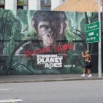 Kode Abdo Instagram - For the past few months I got to work on #KingdomOfThePlanetOfTheApes with @20thcenturystudios_aunz and it was a pleasure working on it especially since I'm a huge fan of the series. After seeing it I loved it and the CGI is next level! You can still see the work I did as murals in a few cities around Australia! The movie is out right now everywhere and I recommend you watch it on the biggest screen possible.