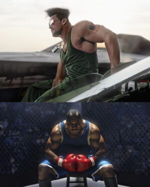 Kode Abdo Instagram - #StreetFighter Live action continued -
Guile - @alanritchson / Balrog - #jonathanmajors

Before all that personal stuff happened I had Majors as Boxer since I saw him in Creed!
