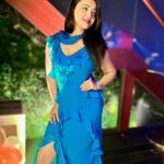 Koushani Mukherjee Instagram – It was a Fun Filled Party Night 💙💙

Feeling Blue