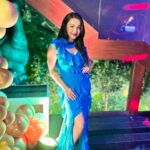 Koushani Mukherjee Instagram - It was a Fun Filled Party Night 💙💙 Feeling Blue