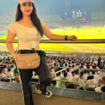 Koushani Mukherjee Instagram – It was indeed a pleasure to watch the match & the great win !!!!!!

#kkr #edengarden #cricket #cricketlover #happy #ootn #ınstagood #instadaily #instagram