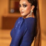Koushani Mukherjee Instagram - Filmfare Series 💙💙 PC : @sayantan_dutta_photography Hair : @ginni_love21 MUA : @sahababusona
