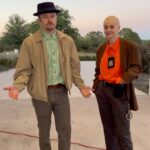 Kris Collins Instagram - Walter White & Hank if Hank never took a sh*t in season 5 episode 8