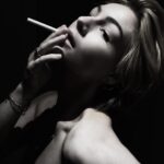 Kris Collins Instagram - 💋Vintage Vibes💋 . . . 🚭Prop Cig Don’t Smoke Kids🚭