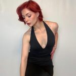 Kris Collins Instagram - When the manic hair dying episode pans out🍒🍷💃🏼
