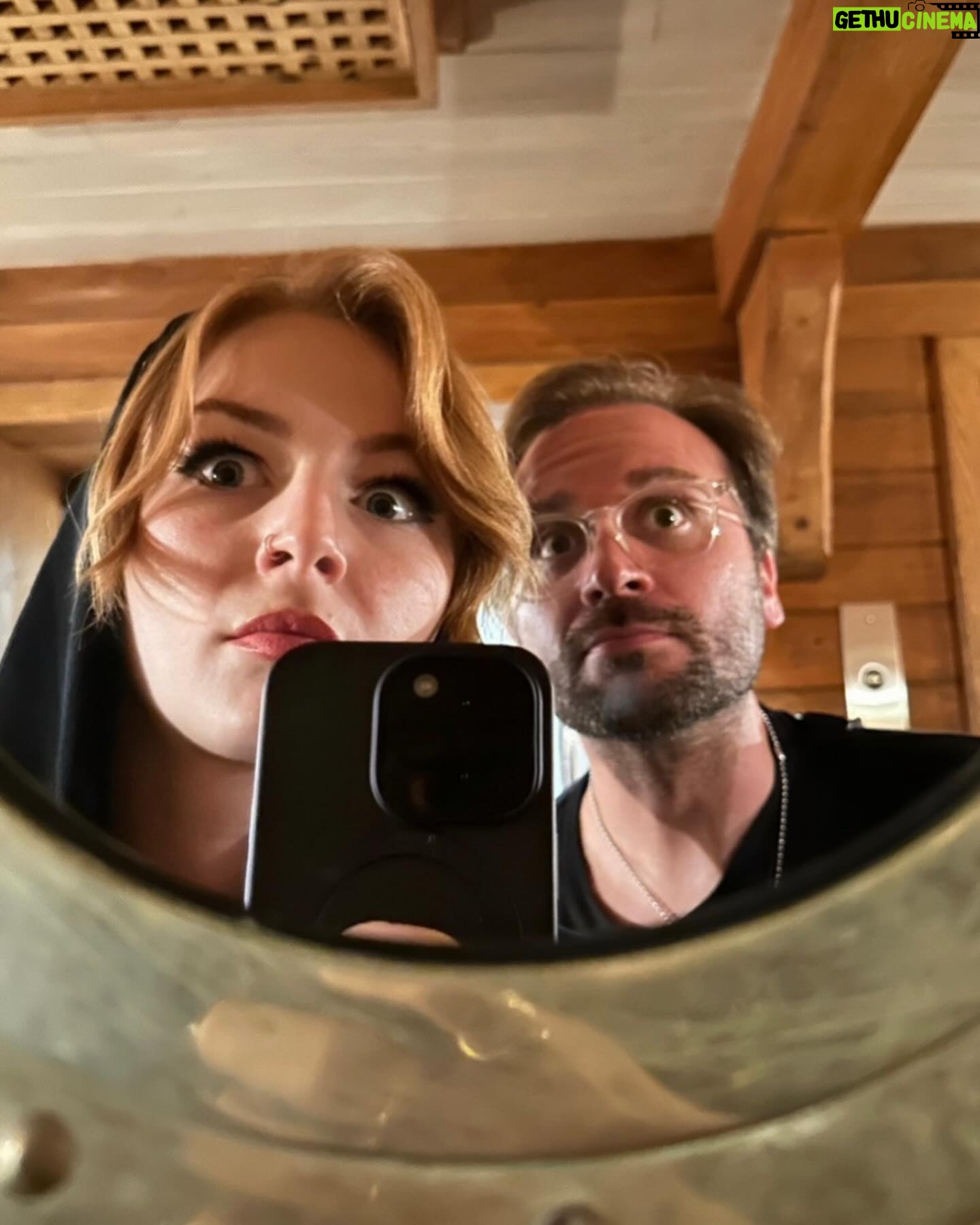 Kris Collins Instagram - THE🔥HIGHWAY TO HELL🔥SERIES FINALE IS UP!! We went to the lost haunted city in America, Salem, Massachusetts, to unravel the mysteries the lie within the city and that lie within ourselves😳👀 From tattoos to Estes method to seances with psychics, this finale is epic and you won’t wanna miss it!! PART 1 on my YT channel PART 2 on @celinaspookyboo YT channel Huge shoutout to the best videographer/editor @jayjaymay for making this series as amazing as it is. Absolutely would not be what it is without him 🙏🏻🔥