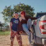 Kris Collins Instagram - The 2nd episode of my new series “You’ve Got Company” is up on my Youtube channel! I had the pleasure of spending the day with the hilarious & multitalented YouTuber @oompavilleig We talked, shot guns, trimmed horses and got attacked by a baby cow 🐮 have fun watching the hilarious chaos!