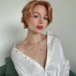 Kris Collins Instagram - “We have now reached the ‘Red Head Era’. Please keep all hands and feet inside the ‘Kris Quarter Life Krisis Quick Change’ Ride.”🎢👩🏻‍🦰 . Hair by: @blonde_and_boujee ❤️
