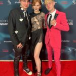 Kris Collins Instagram - Great & Memorable night at the @streamys 💃🏼🍾
