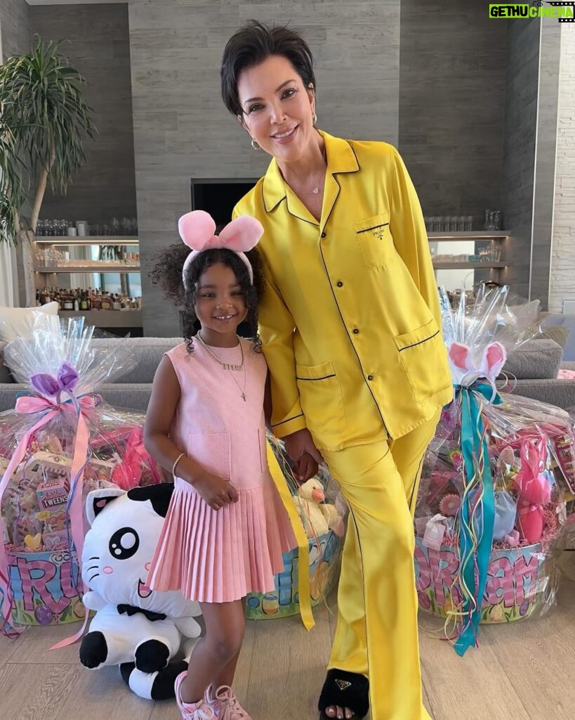 Kris Jenner Instagram - I can’t believe my beautiful granddaughter, True, turns six today! 🎉 Words cannot express the pride and joy I feel watching you grow into the incredible young lady you are becoming. You are the most amazing daughter, sister, granddaughter, cousin and friend and you have the best dance moves! You are kind, sweet, thoughtful, funny, your energy and love for life is so infectious and you spread so much love and happiness wherever you go. Happy birthday, our precious True! May your day be filled with love, laughter, and all the dancing your heart desires. I love you to the moon and back! Lovey 💕🎂💃🏼 #BirthdayGirl #DancingQueen
