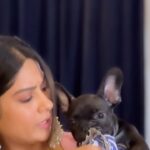 Krishna Mukherjee Instagram – Get ready with me for Akshaya Tritya ♥️ 
Captain loves troubling mommy @captain_the_frenchie7 🥹♥️🧿
#akshayatritiya #grwm #instagram #instagood 
Outfitby- @threadnbutton ♥️