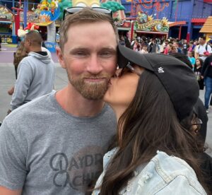 Kristen Doute Instagram - how long will I love you? as long as stars are above you and longer if I can. happy birthday, baby 💫 you’re my best friend, i’m your shotgun rider, i can’t wait for a lifetime of adventures with you. 🩵 @luke__broderick 🤟🏽