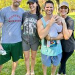 Kristen Doute Instagram - Nothing like a pit stop to spend time with friends/their family in paradise! Thanks for the river fun on our way out of Michigan, Nia & Danny! 💙✋🏽✨