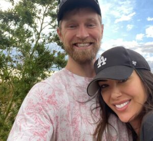 Kristen Doute Instagram - how long will I love you? as long as stars are above you and longer if I can. happy birthday, baby 💫 you’re my best friend, i’m your shotgun rider, i can’t wait for a lifetime of adventures with you. 🩵 @luke__broderick 🤟🏽