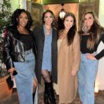 Kristen Doute Instagram - Love a good girls night in the Valley 🤍✨ @jasminegoode_ @kristendoute @realniasanchez @brittany #GirlsNight #TheValley #Bacari