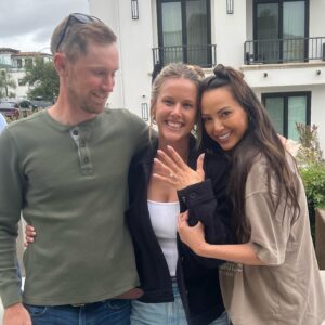 Kristen Doute Instagram - Sis is a fiancé! 🥹💍 Congratulations @blakeobrienn @will_mcphee33 !! 

(yes i obviously tried on her ring, that is my size and gorgeous, and it was her idea leave us alone) ✨💖