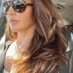 Kristin Davis Instagram - Am I driving or just waiting for basketball practice to be over?? Who knows…