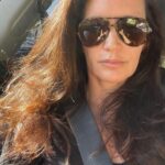Kristin Davis Instagram - Am I driving or just waiting for basketball practice to be over?? Who knows…