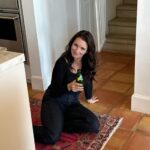 Kristin Davis Instagram – Entering the New Year sitting in my favorite spot… the kitchen floor.