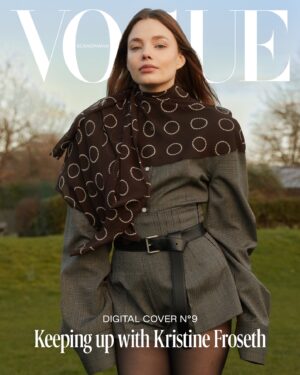 Kristine Froseth Instagram - Introducing our next digital cover star, @kristine_froseth. Hailing from rural #Norway but raised in New Jersey, she seamlessly moves between front rows in #Paris and #London, shooting her hit show #TheBuccaneers in Scotland and when she finds the time, tending to her plants in Brooklyn. Join us as we follow the rising star through her It girl era.

Tap the link in @voguescandinavia’s bio to read more.

Photographer: @arnofrugier
Words: @shiffmane
Stylist: @charlotte__roberts 
Makeup Artist: @alexreadermakeup
Hair Stylist: @tomomiroppongi
Producers:  #EmilyDunlop / @markrayjones 
Production: @theproductionfactory