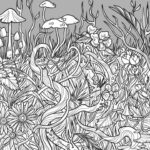 Kristine Froseth Instagram - Comic by @georgiadraws.jpg ❤️ «A simultaneous self- examination of my depressive episodes, and open ended commentary of literal and figurative inertia interacting with nature. “Humans thrive in movement- plants and fungi thrive in stillness” was my starting point» if you made it out of bed today, that counts. 🎉🎉 If you didnt, its okay. Hold on. Be gentle & kind to yourself. Try again tomorrow❤️