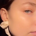 Kristine Froseth Instagram - Part three complete and @simonerocha_ didnt miss a beat 🙌😭😍 major congratulations on another beautiful collection @simonemingming !!! no makeup look cuz @guendalinatheskinsculpter gave my skin LIFE !! Photos by @claireguillon