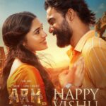 Krithi Shetty Instagram - Stepping back into the golden ‘90s where love was as vivid as the hues of Vishu. Ajayan and Lekshmi’s timeless romance is getting ready to unfold. Are you ready to fall in love all over again? ✨🌼 #AjayanAndLekshmi #TovinoThomas #KrithiShetty #HappyVishu #90sLove #MalayalamCinema #RetroLove