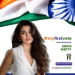 Krithi Shetty Instagram - The right to vote is one of the most important duties of being a citizen! This 2024 Lok Sabha election will see a record number of youth that are eligible to vote. Therefore, I urge all people and especially the youth to get their voter ids and join in the process of celebrating the largest festival of democracy the world has seen! I congratulate @iimunofficial on its #Myfirstvote campaign and am happy to do my bit to amplify the need to vote! #myfirstvote #everyvotecounts #election2024 #iimun