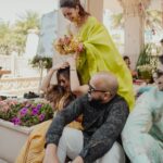 Kriti Kharbanda Instagram – Naani ma ka haar aur ma ki shaadi ka dupatta! The two things I was sure I was going to adorn during my Chooda ceremony even before there was a boyfriend or a proposal ❤️ bachpan ka Sapna tha :) 

It was a magical morning. Riding high on emotions and my heart pounding coz pulkit and I weren’t allowed to meet or see each other before the pherA’s. While we did things our way, a few things were still old school :) 
I wish he was a part of this moment too, but sigh, I loved the look on his face the first time he saw these pictures and was bowled over ❤️ 

Laal chooda and traditional kaleera’s were a non negotiable too. The number of people who tried to convince me otherwise was insane. But I’m so glad I stuck to what I wanted to do and didn’t look back ❤️