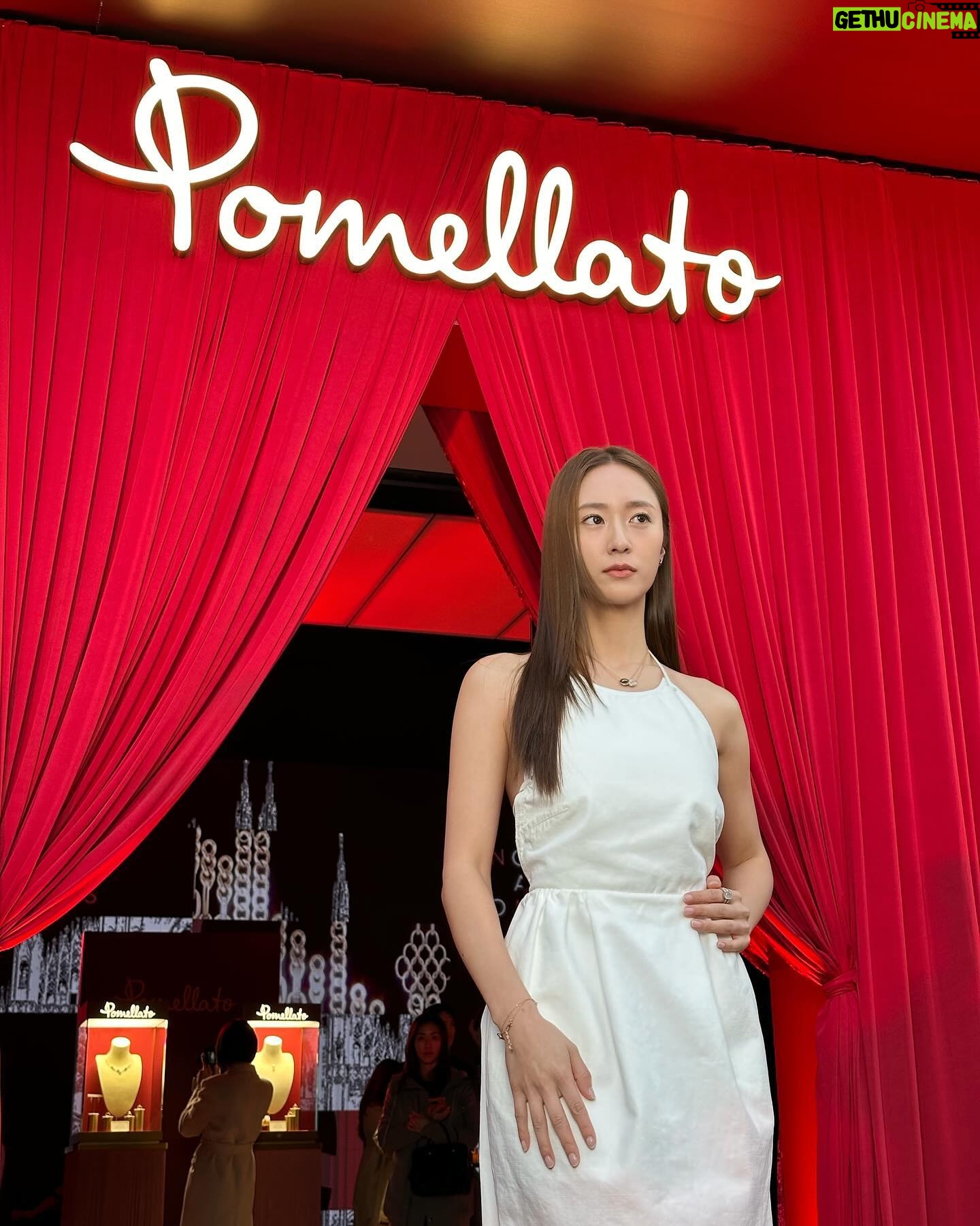 Krystal Jung Instagram - from milan to seoul @pomellato 💎