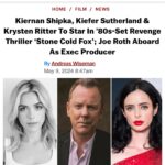 Krysten Ritter Instagram - Very excited about this one 😈🪄