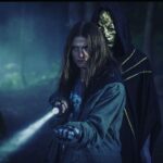 Krysten Ritter Instagram - Can’t wait for you guys to see GIRL IN THE WOODS!! All 8 episodes drop OCT 21st on @peacocktv @crypttv - wait til you see my bb @stefaniescott totally slay 🔪🎃👻 #spookyseason #krystendirects