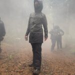 Krysten Ritter Instagram - Director rain day mode! #krystendirects @gitwoods @crypttv @peacocktv #gear