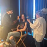 Krysten Ritter Instagram - Quick New York 🌪️moment for @amc_tv - so fun 💄🔪😈✨