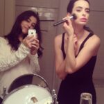Krysten Ritter Instagram - Happy birthday best friend @marlitolove 🖤🖤🖤😈👯‍♀️ love you and all the trouble we have caused 🤪🤪