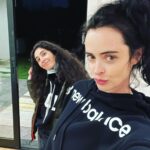 Krysten Ritter Instagram - It’s best friends birthday day! Ride or die since ‘99. @marlitolove 🎂🥳 see you soooooooon love you to the moooooooon🖤
