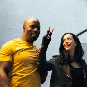 Krysten Ritter Instagram - Happy bday big man! @coltermikecolter These photos of me driving you around on a motorcycle will never not make me laugh.