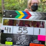 Krysten Ritter Instagram - @gitwoods @nathancombadiere @crypttv #krystendirects that pilot director life 🤪🤪🙌🏻🙌🏻 ep101 #iykyk