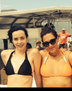 Krysten Ritter Instagram - HAPPY BIRTHDAY, ANG!!!! You are a queen and thank heavens for you.  Happy birthday special human. 👑❤️👙 booking next adventure immediately.
