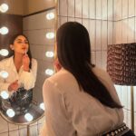 Krystle D'Souza Instagram - DON’T get ready with me 🤦🏻‍♀️ . . . . . #grwm #makeup #outfit #sundaybrunch #wingedliner
