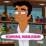 Kumail Nanjiani Instagram - I got to be on The Simpsons last night. This is what my character looks like. I have enthusiastic and grateful thoughts but not the words to convey them.