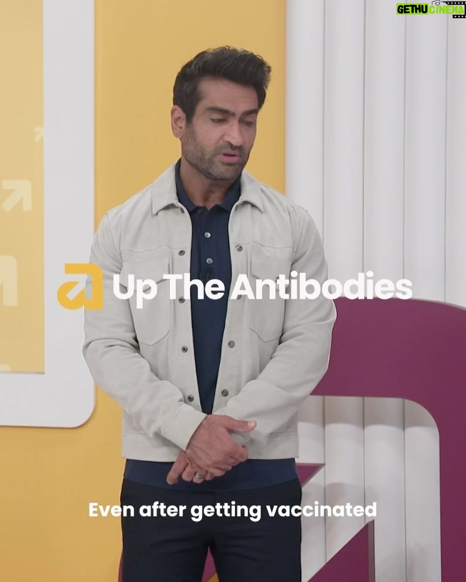 Kumail Nanjiani Instagram - The stakes are higher than ever for people who are #immunocompromised, like my wife, @emilyvgordon, and their loved ones during the COVID-19 pandemic. We’ve missed out on so much because those in the IC community don’t have the same level of protection as others against COVID- 19. We’re thrilled to join @UpTheAntibodies, a campaign raising awareness around options to help them get back to the things they love. #Sponsored #UpTheAntibodies