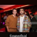 Kumail Nanjiani Instagram - Big thanks for @zegnaofficial and @theelderstatesman for having us at their event. Styling: @zegnaofficial and @jeanneyangstyle Grooming: @kimverbeck Watch: @iwcwatches