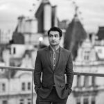 Kumail Nanjiani Instagram - Me. London. Styling: @jeanneyangstyle @chloekeiko Grooming: @jennierobertshair Suit: @grayscaleic Shirt: @toddsnyderny Shoes: @wolfandshepherd Pics by @misanharriman