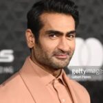 Kumail Nanjiani Instagram - Fantastic night for a fantastic film. Black Panther 2 is fun, funny, thrilling and so very very loving. I’ve never seen a movie like this. Beautiful work. Styling: @jeanneyangstyle @chloekeiko Glam: @sydneysollod Suit by @grayscaleic Watch by @vacheronconstantin Shoes by @louboutinworld