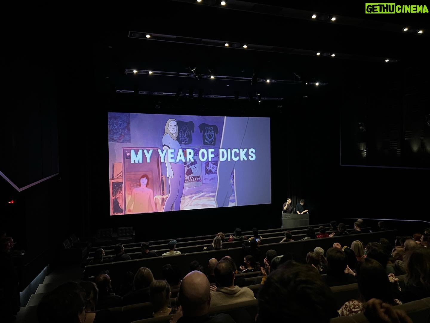 Kumail Nanjiani Instagram - I got to see this amazing animated short film by @pamelaribon and @sara_gunnarsdottir. It’s hilarious, surprising and very moving. One of my favorite things I’ve seen in a very long time. You can watch it for free on myyearofdicks.com for a very short period of time, I believe. Anyway I have nothing to do with this film! I wish I did! Just letting people know about a thing I watched that I loved.